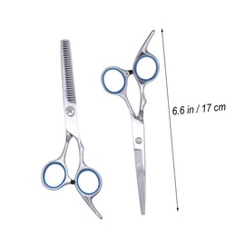 SAFIGLE Stainless Steel Scissors Beautician Barber Haircut Women Cutting Hair Scissors Professional Shears Straight Hairdressing Scissors Trimming Hair Cut Hair Level Cutter
