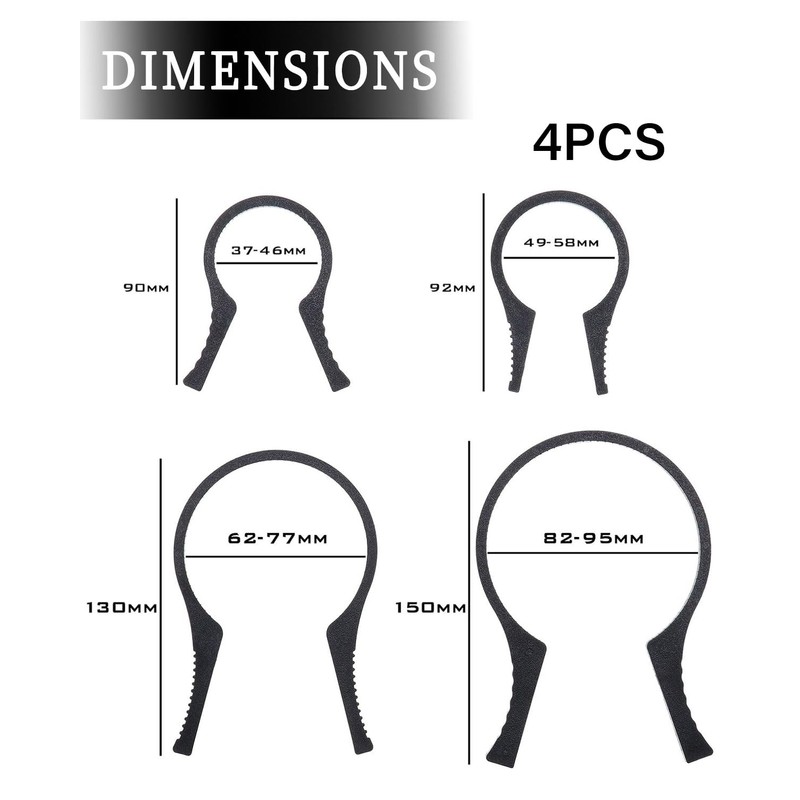 LEEQBCR 4 Pieces Filter Key, Camera Lens Filter Key, Filter