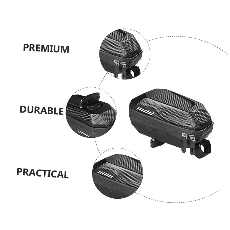 BIUDECO Large Capacity Bike Saddle Bag Backseat Bag Durable Material