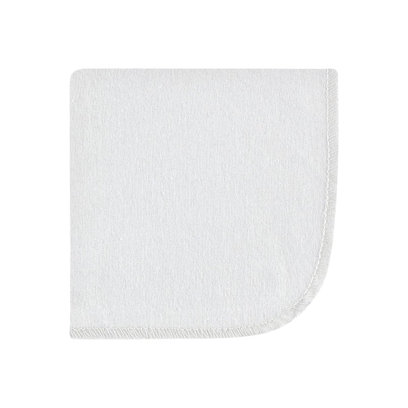 Hudson Baby Unisex Baby Flannel Washcloths, Construction Work 12Pk, One