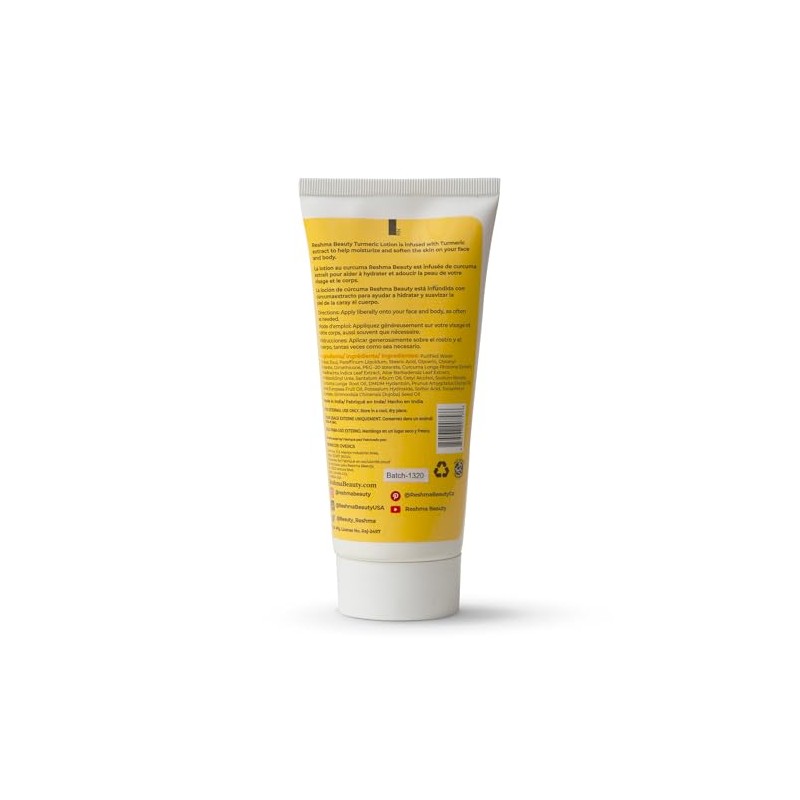 Reshma Beauty- Loción de cúrcuma | Loción facial y corporal