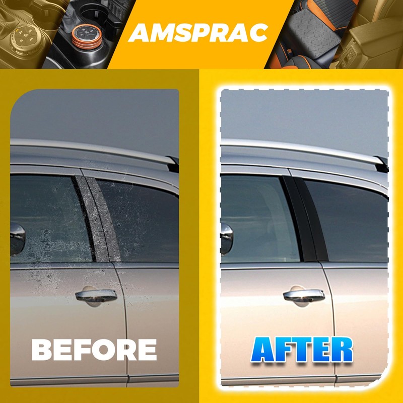 AMSPRAC Door Pillar Covers fit for Chrysler 300/300C 2005 2006