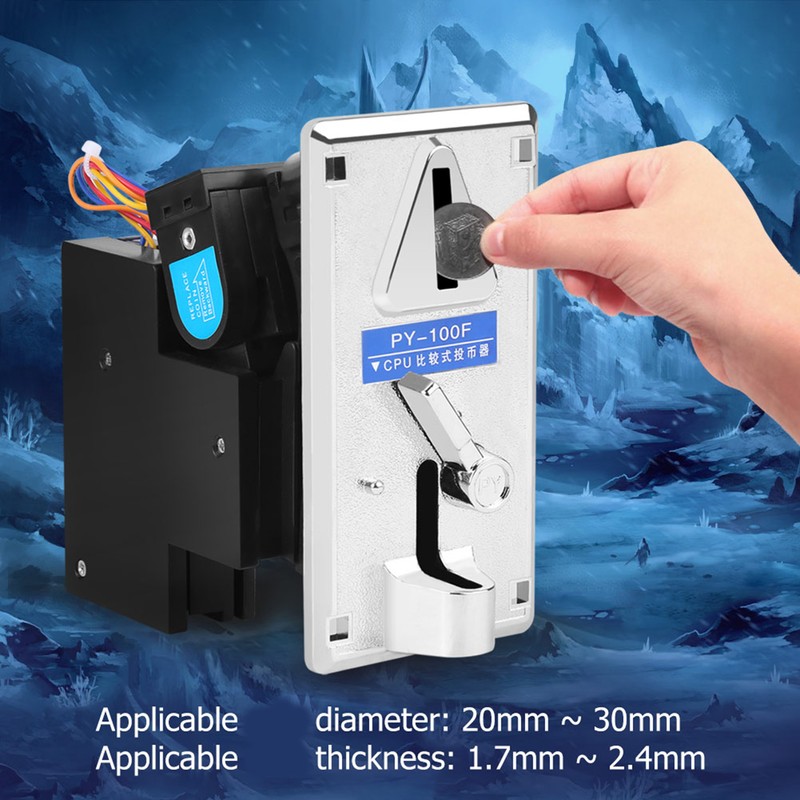 Advanced CPU Coin Selector Acceptor Sorter for Arcade Game Kit