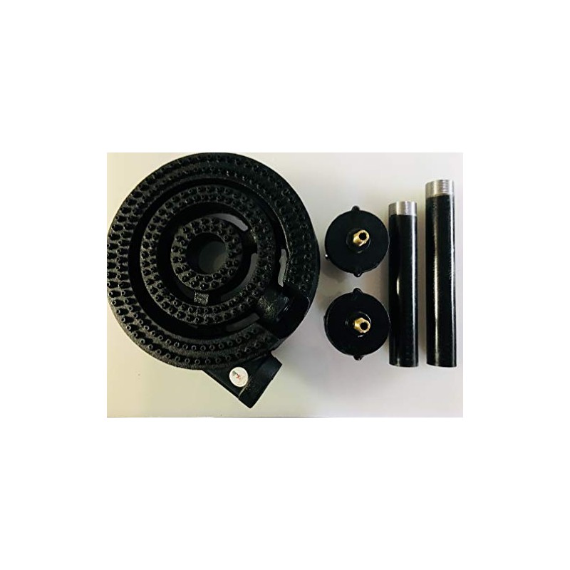 12 Inches Three Ring Burner (Natural Gas) (110.000 BTU)