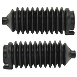TRQ Rack Pinion Inner Tie Rod Steering Bellow Boot LH RH Pair 2 Piece for Chevy GMC Buick