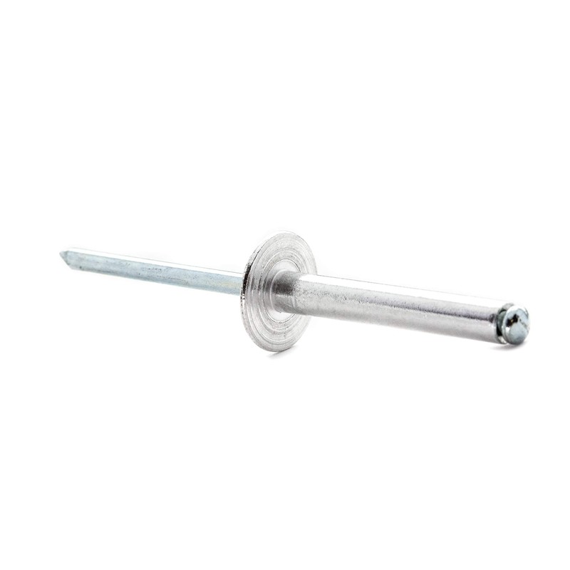 4.8mm x 16mm (14mm) Large Flange Blind Pop Rivet Dome