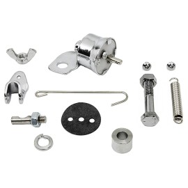 AAOK Chrome BRAKE LIGHT SWITCH KIT for Harley 1939 - 1957 Knucklehead UL Panhead