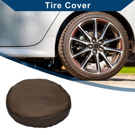 Hihaha Tire Cover Tire Totes/Tire Totes for Car/Durable 420D Oxford Fabric 82cm Width 68.5cm Height Fits Tires Tire Diameters 56.35 to 65.8cm / 1Pc Brown