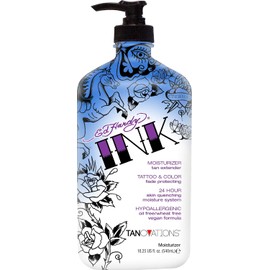 Ink By Ed Hardy Tattoo & Color Fade Moisturizer Tan Extender 18.75 Ounce