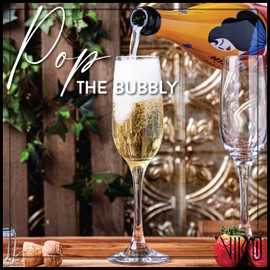 Vikko Champagne Flutes, 7.25 Ounce Toasting Champagne Flute, Crystal Clear Champagne Glasses, Set of 6 Elegant Sparkling Wine Glasses