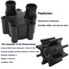 GHmarine 18-3150 Water Pump Impeller Kit with Plastic Housing Body