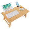 Drawing Table Nnewvante Laptop Desk Adjustable Drafting Desk Foldable Bamboo