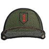 TACOPSGEAR Big RED ONE 1ST Infantry Division Helmet Patch