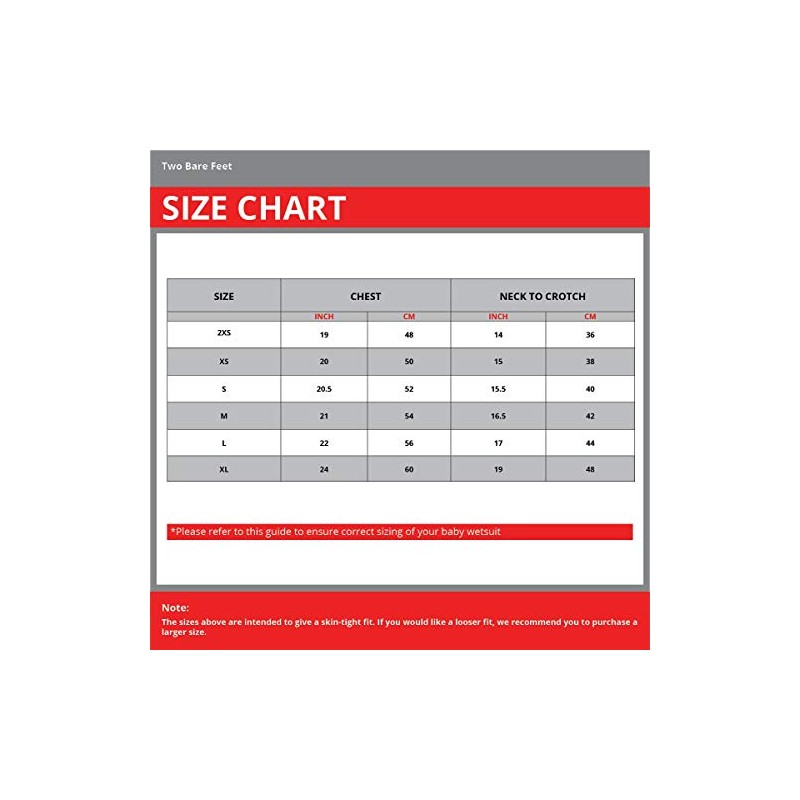 Two Bare Feet Lycra Arm Wetsuit for Baby Kids Children