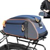 Bike Trunk Bag for Rear Rack, 8L Waterproof Bicycle Bag