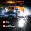 White Rock Lights,LEDMIRCY R6 LED Pure White Rock Lights 12PCS