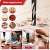 Countersink Drill Bits, 15 PCS Adjustable Tapered HSS Drill Bit
