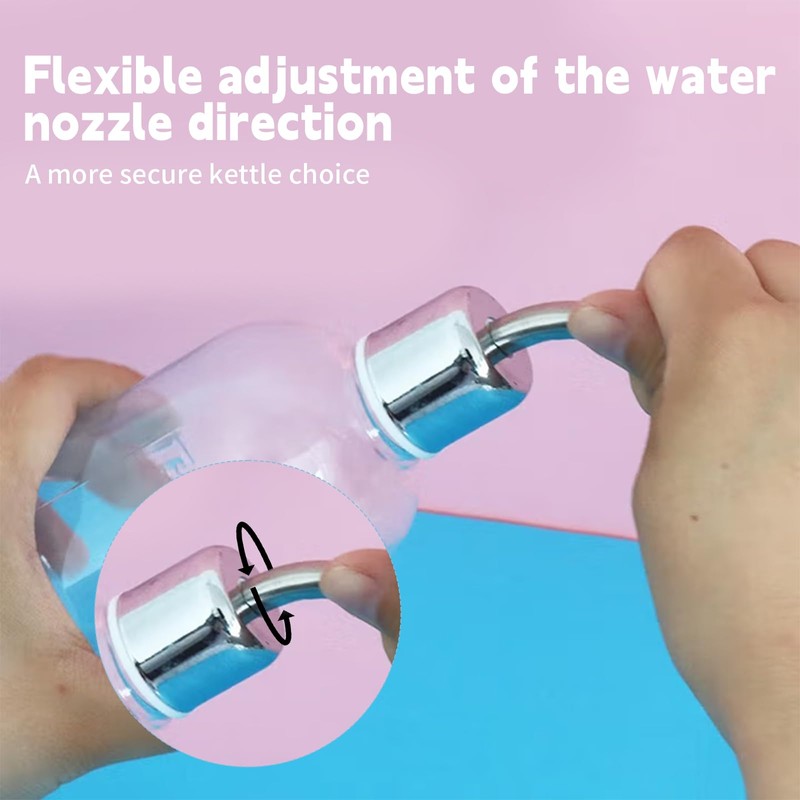 Pack of 3 Drinking Bottle Rabbit with Holder, 350 ml