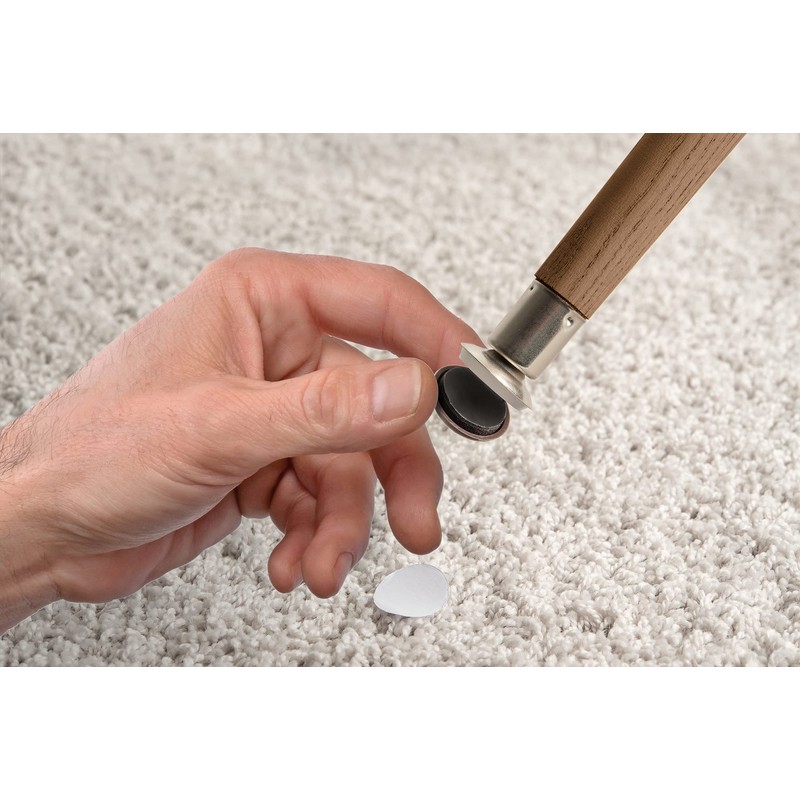Super Sliders 3/4" Round Self-Stick Furniture Sliders or Movers for