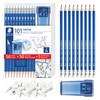 STAEDTLER Norica Pencil Set: 50 Pre-sharpened #2 HB Pencils with