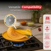 SALFORD 11.5 inch Nonstick Ceramic Crepe Pan, Flat Skillet Griddle