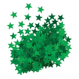 Metallic Green Star Confetti, 0.5oz, 1 Ct.