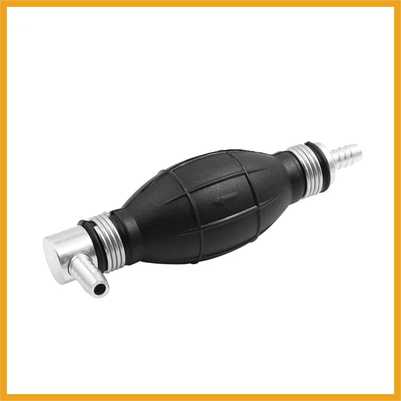 Partuto 8mm 5/16'' Rubber Fuel Line Hose Hand Primer Petrol