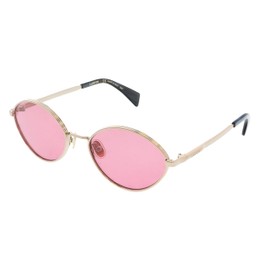 Lanvin LNV116S Sunglasses, 724 Rose Gold/Rose, 57