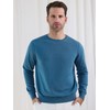 Hudson Wellesley Pure BCI Cotton Sweater for Men Crewneck Classic