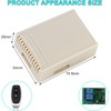 433 MHz FR Wireless Remote Control Switch Wireless 2 Channels:
