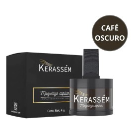 Maquillaje Capilar Para Calvicie Kerassém (cabello Y Barba)