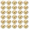 PATIKIL M4x7.5mm Thread Cap Nuts Knob, 30 Pack Brass Ball