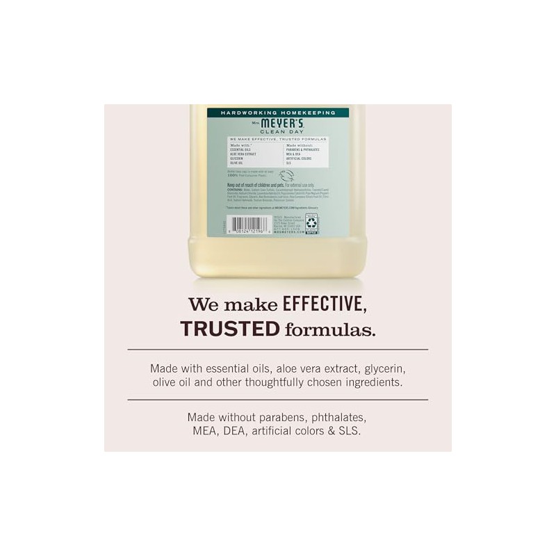 Mrs. MEYER'S CLEAN DAY Hand Soap Refill, Birchwood Scent, 33