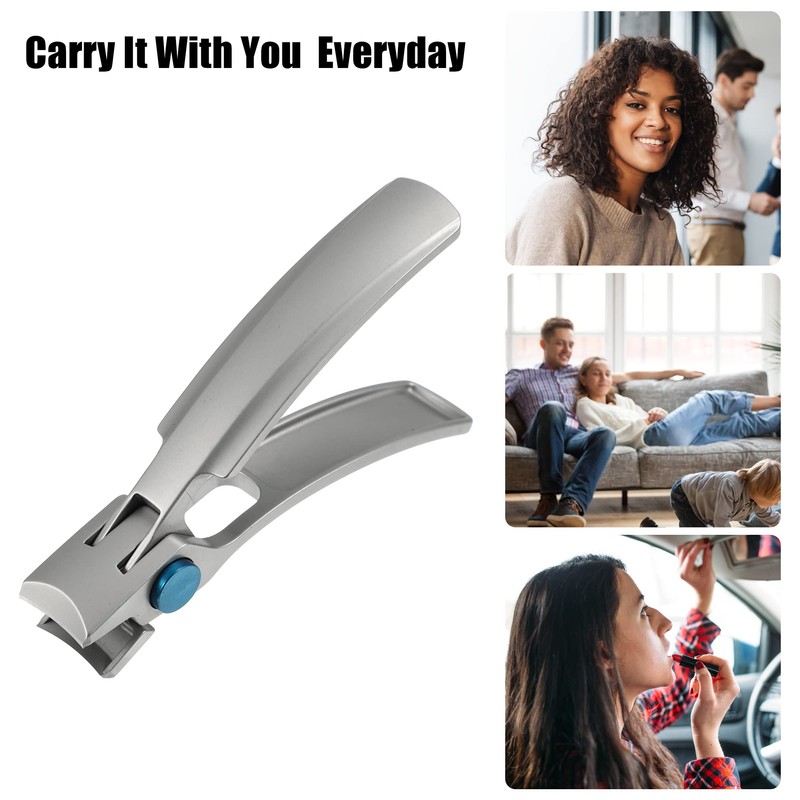 VOCOSTE Portable Stainless Steel Nail Clippers for Nail Care Nail