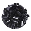 Microchip Jumbo Para Extensiones De Cabello 1000 Pzas Color Negro