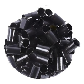Microchip Jumbo Para Extensiones De Cabello 1000 Pzas Color Negro
