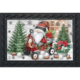 Briarwood Lane Wagon Gnome Doormat