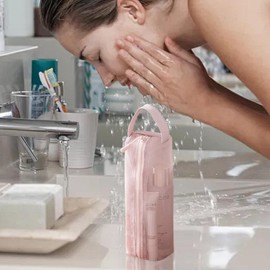 Travel Bag for Toiletries | Portable Stadium Events Pouch - Breathable Toiletry Mesh Bag for Vacation Traveling Road Hospital RV Beach Bathroom Cruise Airplane Airport Gym