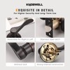 KNOBWELL 5 Pack Interior Door Handles Oil Rubbed Bronze Door
