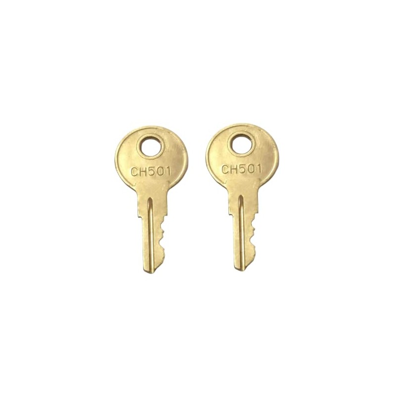2 UWS Compatible Toolbox Keys Code Cut CH501 Truck Tool