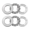 sourcing map S51103 Thrust Ball Bearing 17mm Bore 30mm OD