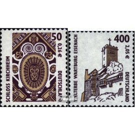 Prophila Collection BRD (BR.Deutschland) 2210-2211 (complete edition) 2001 Landmarks (stamps for collectors)
