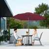 JEAREY 7.5FT Patio Umbrellas Outdoor Pool Umbrella Table Market Umbrella