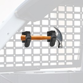 ADTOPI Quick Release Clamp Molle Panel & Truck Bed Mounts Fit 1-1/7 in to 1-4/7 in Tools or Equipment Shovel Holder for Most Off-Road Vehicles Trucks UTV ATV, 2 Pack