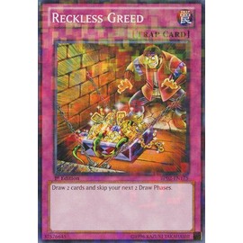 YU-GI-OH! - Reckless Greed (BP02-EN175) - Battle Pack 2: War of The Giants - 1st Edition - Mosaic Rare