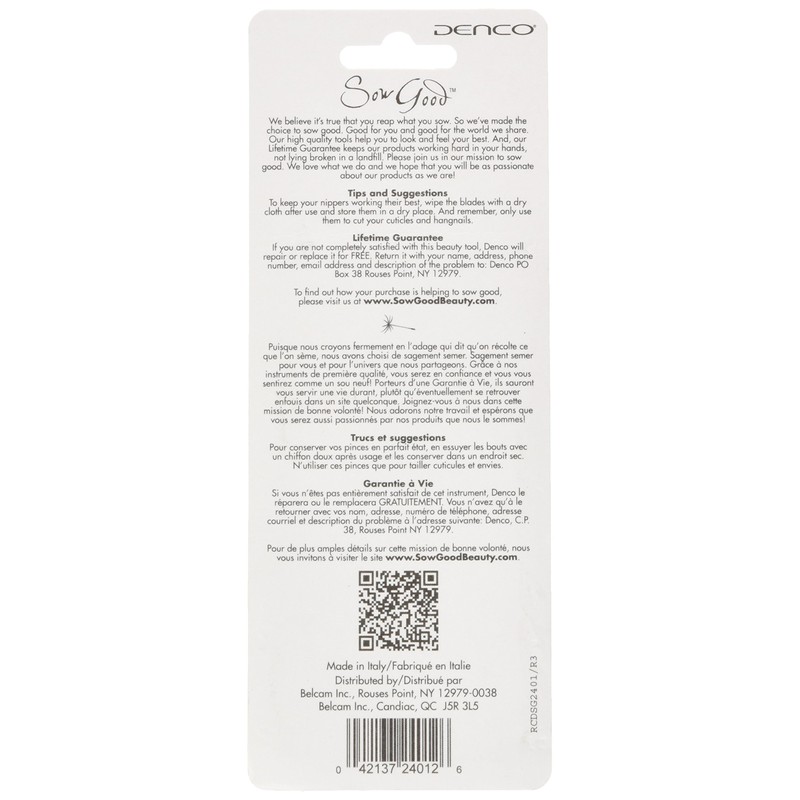 Cuticle Nippers, Half Jaw