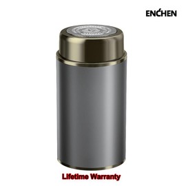 ENCHEN Mini Shave Portable Electric Shaver for Men - Pocket Size - Wet and Dry - One-Button Use - USB Charging - Suitable for Home, Office, Travel