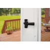 Wright Products - Keyed Colonial Push Button Door Latch for