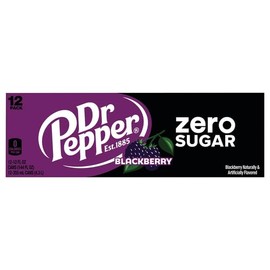 Dr. Pepper Blackberry Zero Sugar 12oz 12pk