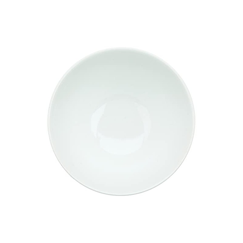 Hasamiyaki Wayama Kiln Kurawanka Rice Bowl, Blue Round Crest